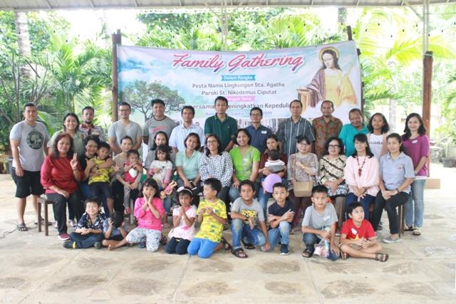 Family Gathering Lingkungan Santa Agatha